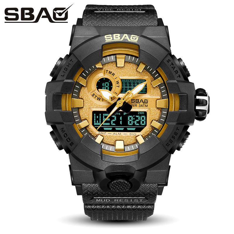 Fashion Brand Led Display Men Woman Sport Lovers' Watch Digital Wristwatch Stop Daily Alarm Calendar Water Resistant Shock