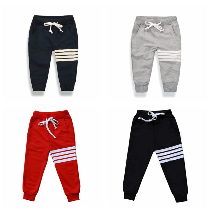 Kids Pants Baby Boys Casual Pants Kids Clothing Cotton Boys Long Trousers Baby Boys Clothing Sport Pants Spring