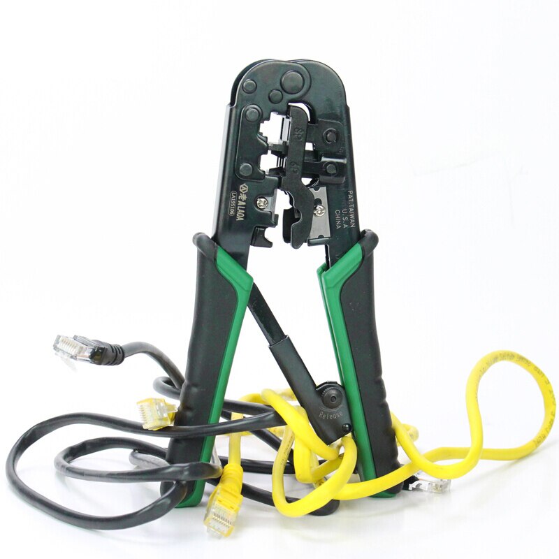 LAOA 4P/6P/8p Multifunction Ratchet Network Pliers Crimping Crimper Crimp Tool Made in Taiwan