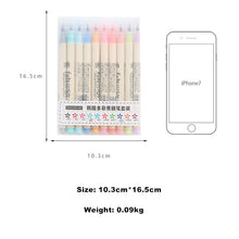 Load image into Gallery viewer, Fineliner Soft Brush Pen Art Colored Marker Pens Set Pencils DIY Calligraphy Drawing Write School Stationery Supplies
