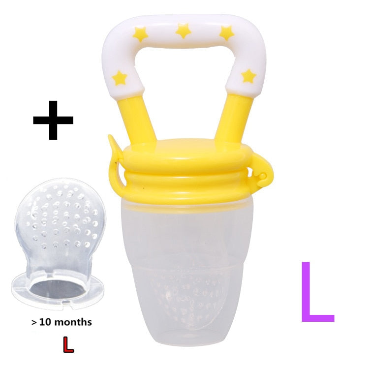 Fresh Food Nibbler Baby Pacifiers Feeder Kids Fruit Feeder Nipples Feeding Safe Baby Supplies Nipple Teat Pacifier Bottles