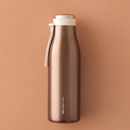 AKS Vacuum Water Bottles Tumbler Insulated Stainless Steel Metal Portable Thermos coffee Flask Thermal School Beker Termokubek