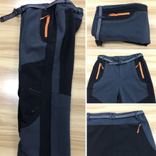 將圖片載入圖庫檢視器 LOMAIYI 5XL Men&#39;s Warm Winter Pants Men Fleece Lining Cargo Pants Mens Waterproof Trousers Male Stretch Casual Work Pants AM110
