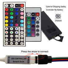 Load image into Gallery viewer, LED Strip Light RGB 5050 SMD 2835 Flexible Ribbon fita led light strip RGB 5M 10M 15M Tape Diode DC 12V+ Remote Control +Adapter
