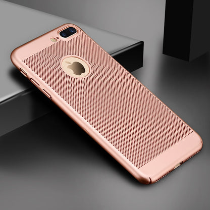Ultra Slim Phone Case For iPhone 6 6s 7 8 Plus Hollow Heat Dissipation Case Hard PC For iPhone 5 S SE 11 12 Pro XR X XS MAX i12