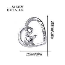 Load image into Gallery viewer, sterling silver cute zodiac pig pendant jewelry student Korean version of the wild couple gift jewellery necklace
