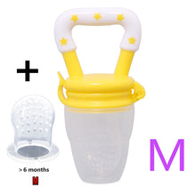 Cargar imagen en el visor de la galería, Fresh Food Nibbler Baby Pacifiers Feeder Kids Fruit Feeder Nipples Feeding Safe Baby Supplies Nipple Teat Pacifier Bottles
