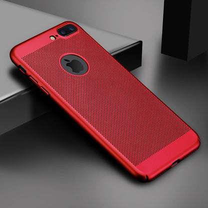 Ultra Slim Phone Case For iPhone 6 6s 7 8 Plus Hollow Heat Dissipation Case Hard PC For iPhone 5 S SE 11 12 Pro XR X XS MAX i12