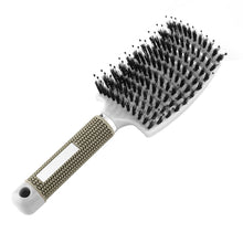 Load image into Gallery viewer, 7 Color Women Hair Scalp Massage Comb Bristle Nylon Hairbrush Wet Curly Detangle Hair Brush for Salon Hairdressing Styling Tools
