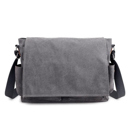 YOOFISH Women's Canvas Bag large capacity single-shoulder computer bag crossbody bag black/gray/coffee Free shipping XZ-075.