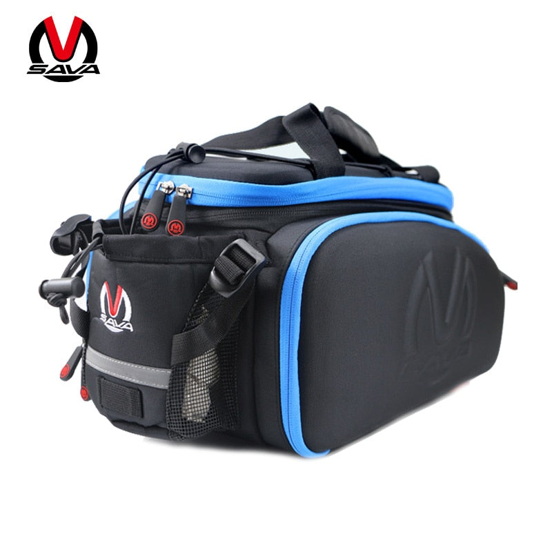 SAVA Bicycle Trunk Pannier Bag 35L Waterproof Bicycle Cycling Bag mtb Bike Panniers Rear Mountain bike double side panniers bag