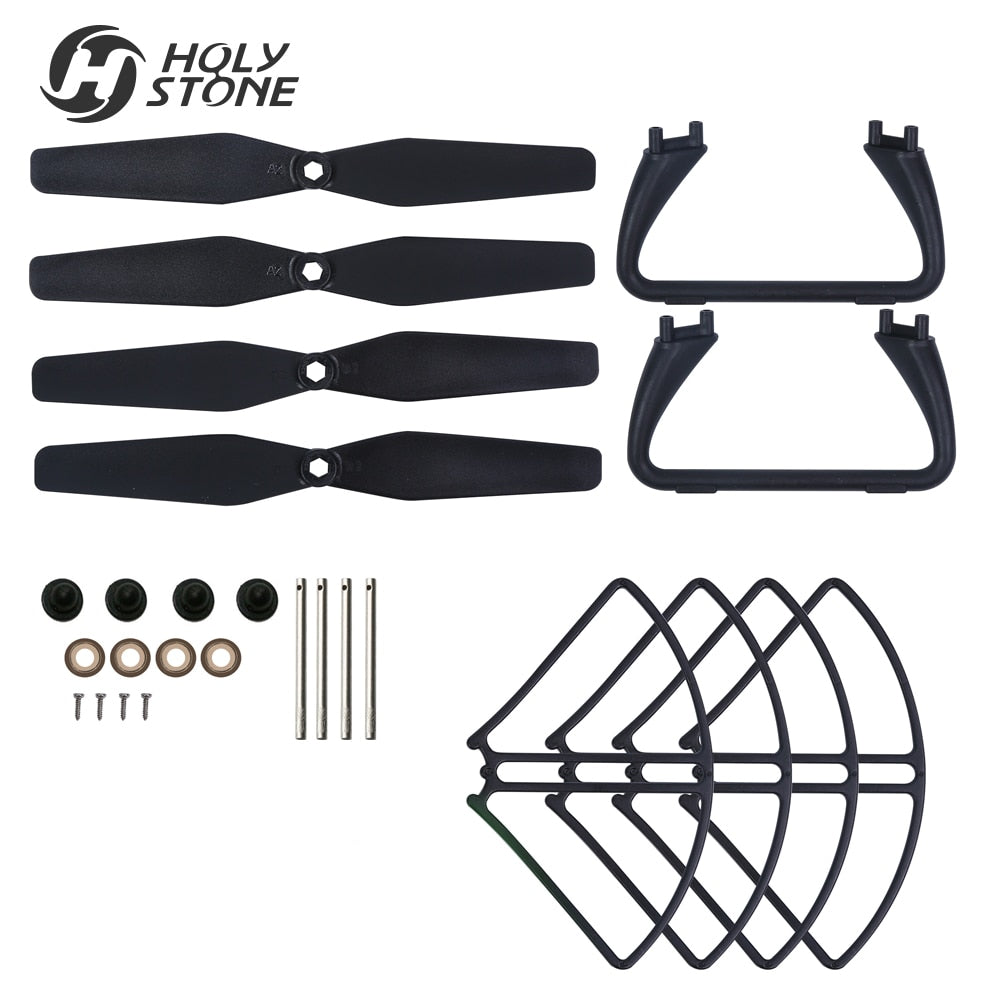 Holy Stone Spare Parts Drone Accessories Kits for Drone HS110D Black, HS200D Black and HS200D Red RC Quadcopter