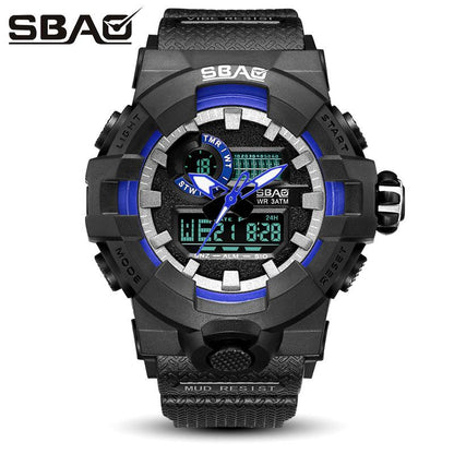 Fashion Brand Led Display Men Woman Sport Lovers' Watch Digital Wristwatch Stop Daily Alarm Calendar Water Resistant Shock