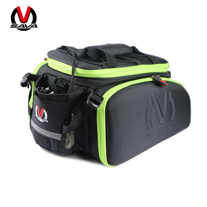 SAVA Bicycle Trunk Pannier Bag 35L Waterproof Bicycle Cycling Bag mtb Bike Panniers Rear Mountain bike double side panniers bag