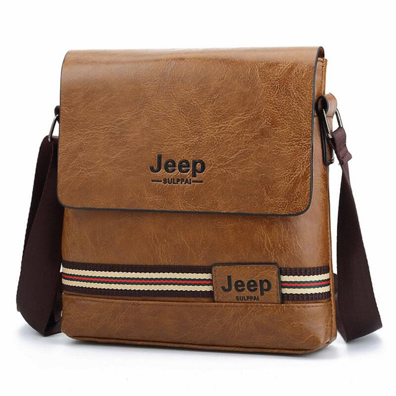 Men's Messenger Bag Men Pu Leather Shoulder Bags Business Crossbody Casual Bag Vintage Handbag Free Shipping