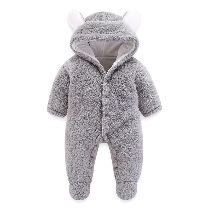 2styles Newborn Baby Winter Hoodie Clothes Polyester Infant Baby Girls Pink Climbing New Spring Outwear Rompers Boy Jumpsuit