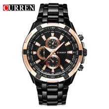 Cargar imagen en el visor de la galería, CURREN Watches Men quartz Top Brand Analog Military male Watches Men Sports army Watch Waterproof Relogio Masculino
