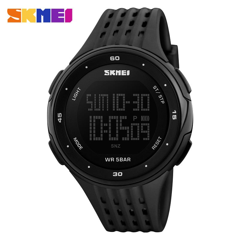 Women Sport Watches 50m Waterproof LED Digital Military Watches SKMEI Women Outdoor Electronics Wristwatches Relogio Masculino