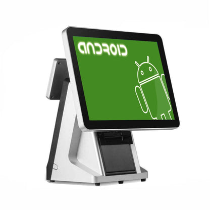 Android Dual Screen POS Terminal/POS System Cash Register POS All-in One Printer Retail Store/Restaurant