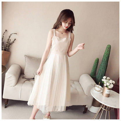 Fashion 2019 Women's 2 Piece Dress Apricot Blue Pink Color Two Piece Suit Spring Female Dresses