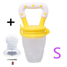 将图片加载到图库查看器，Fresh Food Nibbler Baby Pacifiers Feeder Kids Fruit Feeder Nipples Feeding Safe Baby Supplies Nipple Teat Pacifier Bottles
