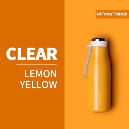 AKS Vacuum Water Bottles Tumbler Insulated Stainless Steel Metal Portable Thermos coffee Flask Thermal School Beker Termokubek