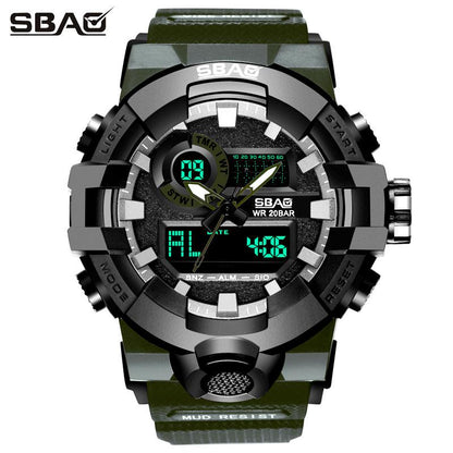 Fashion Brand Led Display Men Woman Sport Lovers' Watch Digital Wristwatch Stop Daily Alarm Calendar Water Resistant Shock