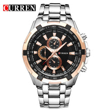 Cargar imagen en el visor de la galería, CURREN Watches Men quartz Top Brand Analog Military male Watches Men Sports army Watch Waterproof Relogio Masculino
