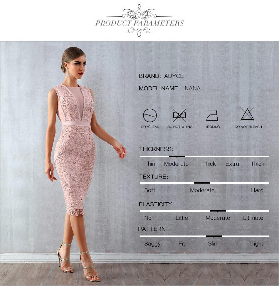 ADYCE 2020 New Summer Women Bandage Dress Vestidos Tank Sexy Lace Mesh Sleeveless Bodycon Clubwears Celebrity Runway Party Dress