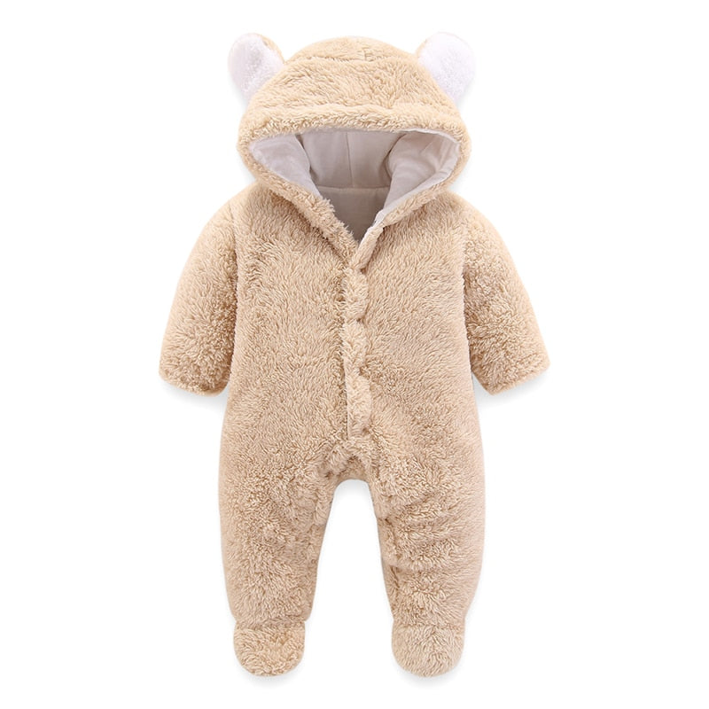 2styles Newborn Baby Winter Hoodie Clothes Polyester Infant Baby Girls Pink Climbing New Spring Outwear Rompers Boy Jumpsuit