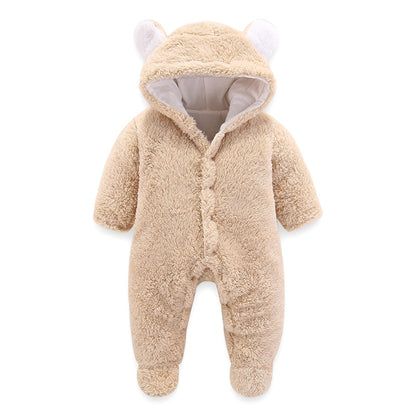 2styles Newborn Baby Winter Hoodie Clothes Polyester Infant Baby Girls Pink Climbing New Spring Outwear Rompers Boy Jumpsuit