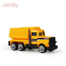 將圖片載入圖庫檢視器 Jenilily Mini Diecast Car Construction Vehicle Engineering Car Excavator Dump Roller Truck Model Toys Lot for Children Adult
