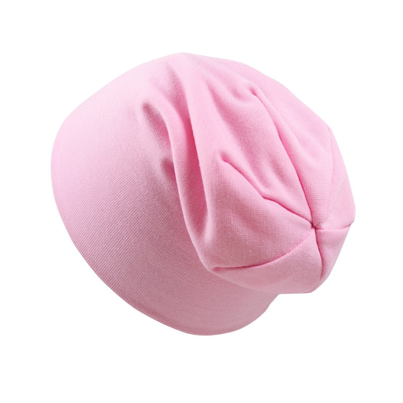 Unisex Kids Knitted Hat Cap Boys Girls Knitted Cap Winter Warm Solid Color Children Hat