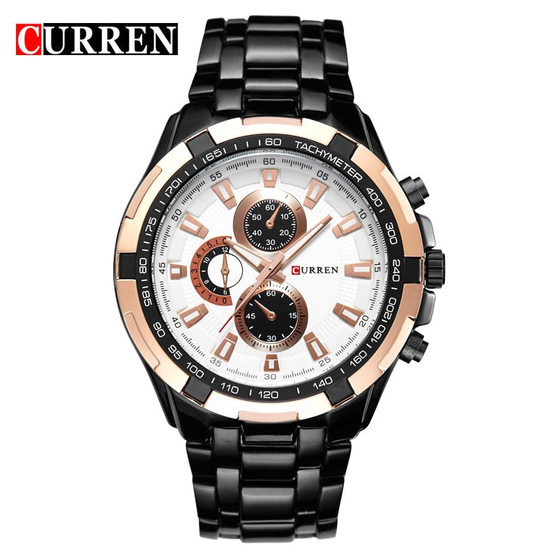 CURREN Watches Men quartz Top Brand Analog Military male Watches Men Sports army Watch Waterproof Relogio Masculino