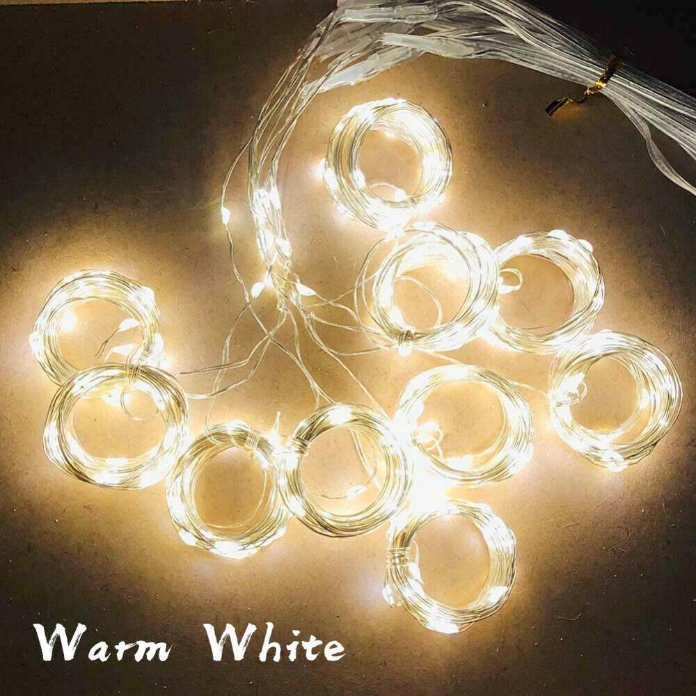 USB LED Curtain Light Fairy String Lights 8Mode 3X3M 3X1M 3X2M Fairy Garland For New Year Christmas Outdoor Wedding Home Decor