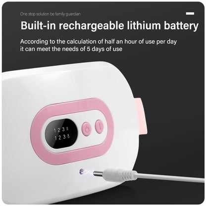 Yongrow Warm Palace Belt Electric Heating Uterus Acupoints Vibrating Massage Relieve Menstrual Pain Massage the Waist Abdomen