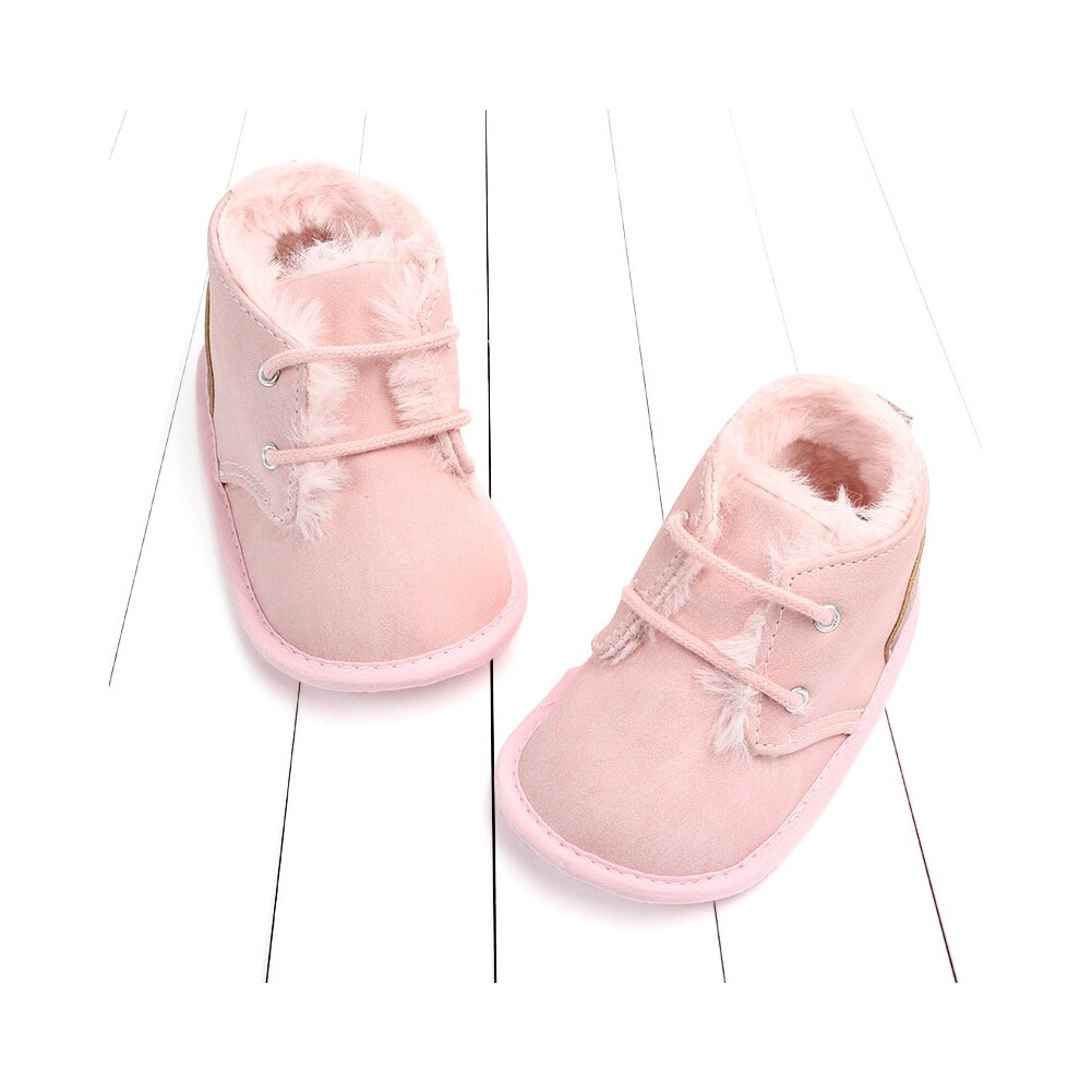 Citgeett 0-18M Baby Girls Boys Winter Warm Shoes First Walkers Sneakers Kids Crib Infant Footwear Boots Newborns Prewalkers