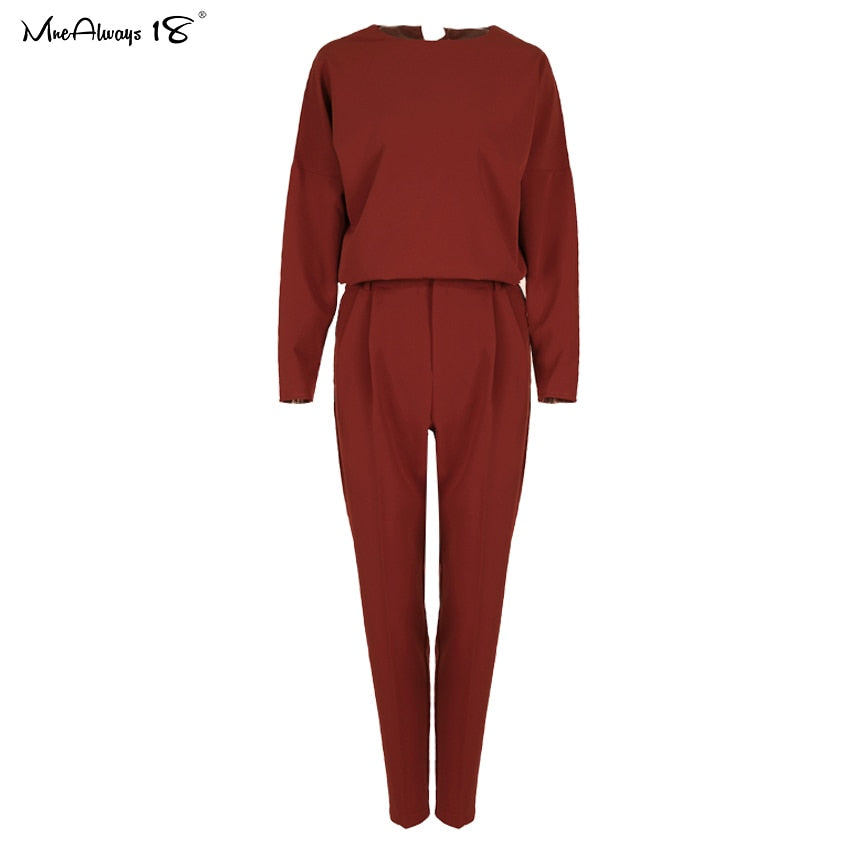 Mnealways18 Vintage Zipper Khaki Trousers Women High Waist Office Pants Ladies Brown Trousers Work Wear Autumn Long Pants 2020