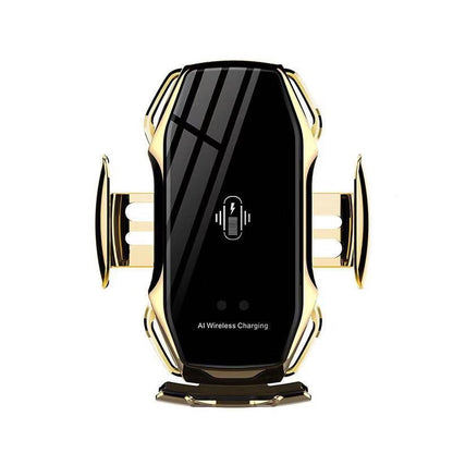 Smart Sensor Car Phone Holder Fast Charging Wireless Chargers Universal Car Holder For iPhone For Huawei AI Wireless Charging