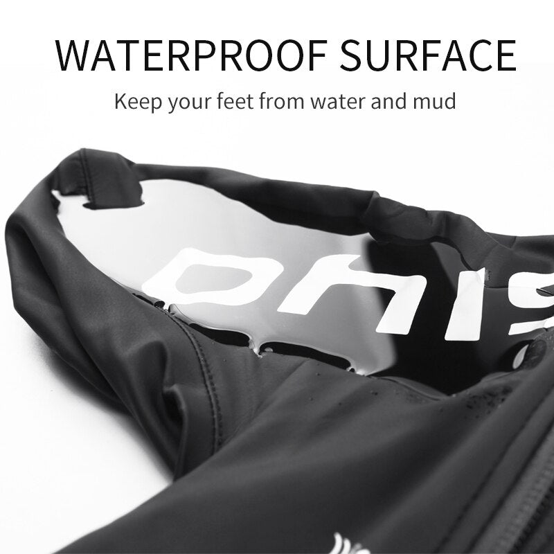 Waterproof Cycling Shoe Covers Windproof MTB Road Bicycle Overshoes Winter Thermal Warm Men Women Rain Riding Bike Boots Cover