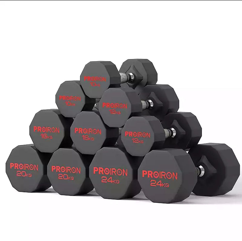 PVE Fitness Equipment Professional Gym Steel Dumbbell 52 Kg Set