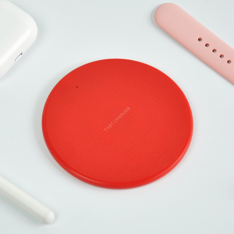 5/10W Qi Wireless Charger Fast Wireless Charging For IPhone 12 Samsung Xiaomi Phone Wireless Charger Board Wireless Charging Pad