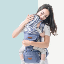 Load image into Gallery viewer, Sunveno Ergonomic Baby Carrier Baby Kangaroo Child Hip Seat Tool Baby Holder Sling Wrap Backpacks Baby Travel Activity Gear
