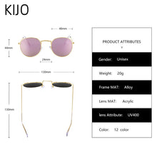 Load image into Gallery viewer, New Brand Designer Vintage Oval Sunglasses Women Retro Clear Lens Eyewear Round Sun Glasses For Female Ladies Oculos De Sol
