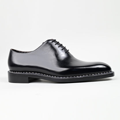 Hand sewn high quality calfskin luxury men's shoes business office dress wedding Oxford Shoes