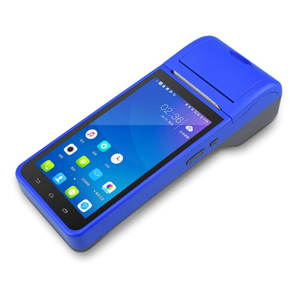 Handheld Android 8.1 POS Terminal Printer With Bluetooth Thermal Receipt Printer 3G WiFi Mobile Order POS Terminal Retail Sales
