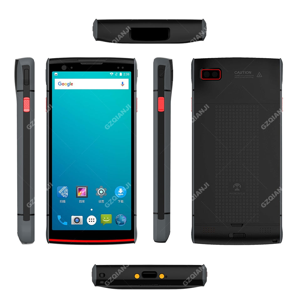 Handheld PDA Android 8.1 Rugged POS Terminal Honeywell 6603 2D Barcode Scanner Reader WiFi 4G Bluetooth NFC PDA
