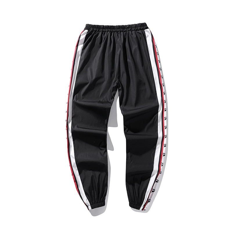 Harem Jogger Pants Men Women Hip Hop Fashion Casual Track Trousers Streetwear Harajuku Hipster Stripe Sweatpants Men's Pants