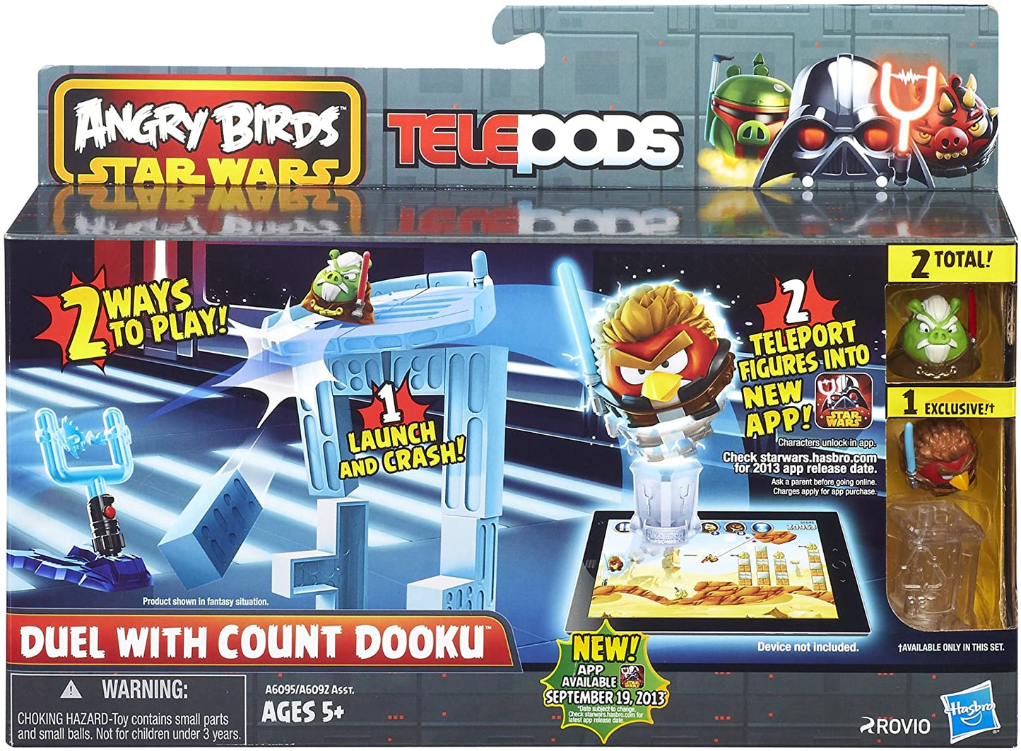 Hasbro Angry Birds Star Wars Telepods Duel with Count Dooku Playset  box-packed  Desktop games  Children Toy  Gifts
