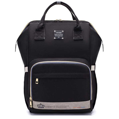 LEQUEEN Fashion Mummy Maternity Nappy Bag Large Capacity Baby Bag Travel Backpack Designer Nursing Bag for Baby Care